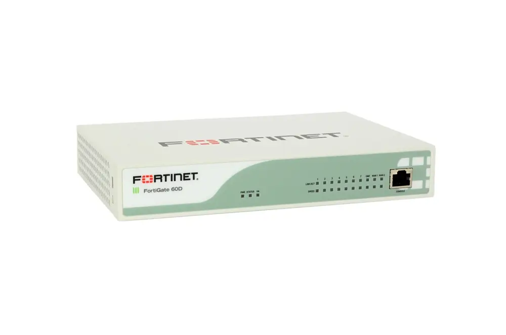 Firewall Fortinet FortiGate 60D — Firewall VPN Sécurité Réseau P14482-03-08 | Remis à neuf