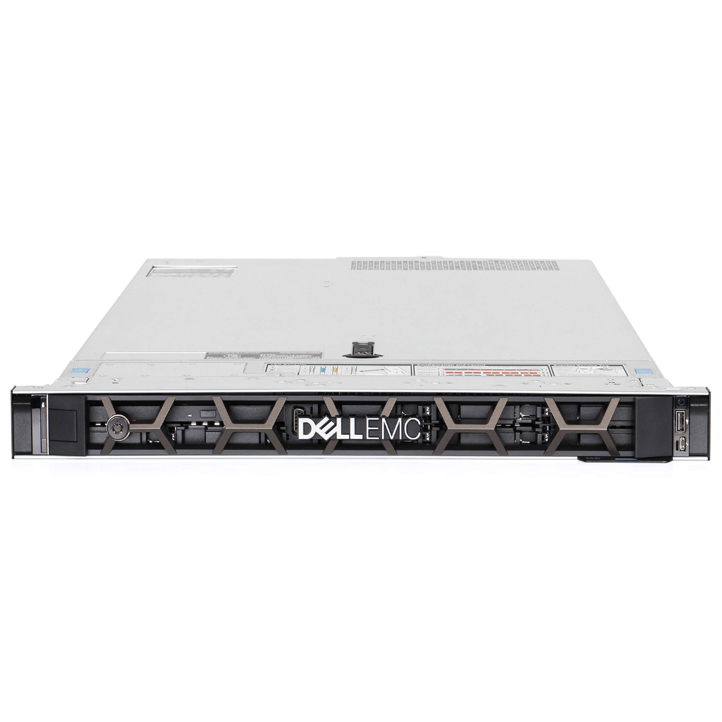 Serveur Dell PowerEdge R640 – 2×Xeon Gold 6138 | 32 Go RAM | SSD 1.92 To | 8SFF | RAID H740P mini | iDRAC9 | 2×1100W | Rem à neuf