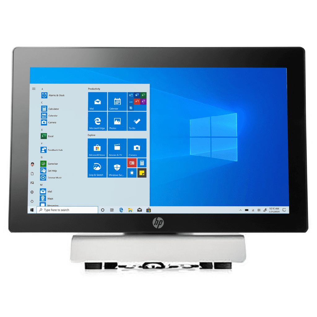 HP RP9 G1 AIO – Intel Core i5-6500 | 8 Go RAM | SSD 128 Go | Écran tactile 15,6" | Remis à neuf