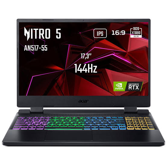Acer Nitro 5 AN517-55-78NJ i7-12700H 16Go 1To RTX 3070 Ti 8Go