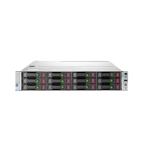 Serveur HPE ProLiant DL80 Gen9 – 2×Xeon E5-2620 v3 | 32 Go RAM |  2×SSD 480 Go | 12LFF | RAID P440ar | iLO4 | 2×900W | Remis à neuf

