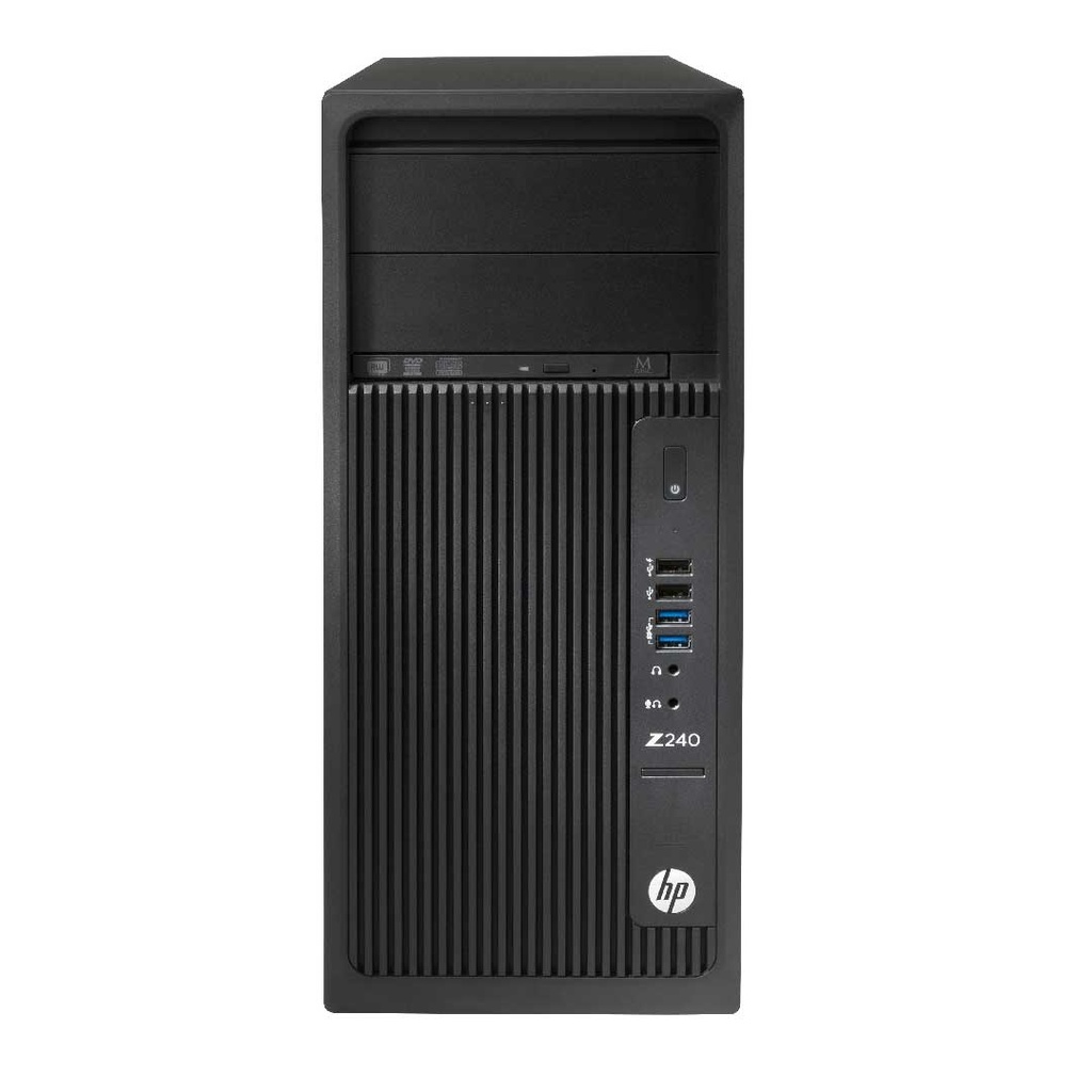 Workstation HP Z240 TWR – Intel Core i3-6100 | 8 Go RAM | 512 Go SSD | Remis à neuf