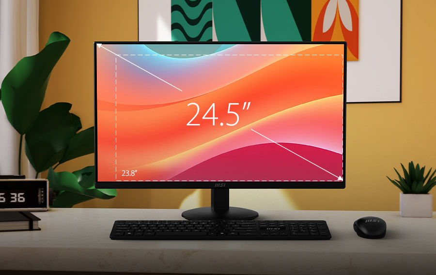 MSI PRO MP252L – Écran 24.5" IPS | 100 Hz | Full HD | HDMI & DisplayPort